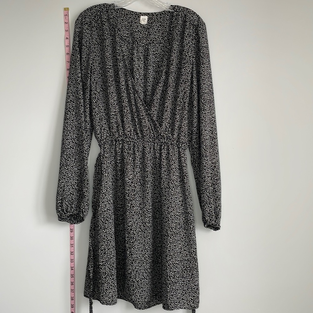 Gap Wrap Style Long Sleeve Dress Medium Tall